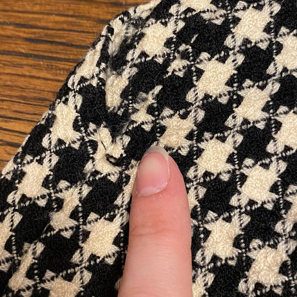 Laura Biagiotti Golf Vintage Herringbone Women's sz XS Classy Academia Old Money - Picture 9 of 14